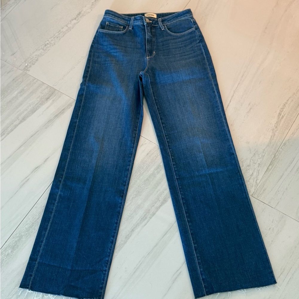 L'AGENCE Deep Blue Jeans